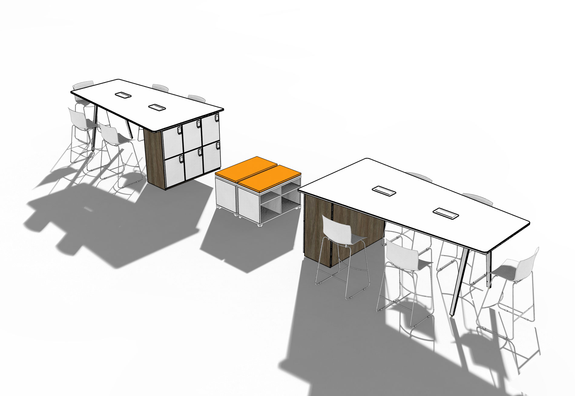 Kubo Lockers - Typical 6