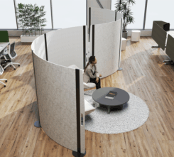 Echo - Privacy Screen - Floor Screen - Table - J1 - Volley