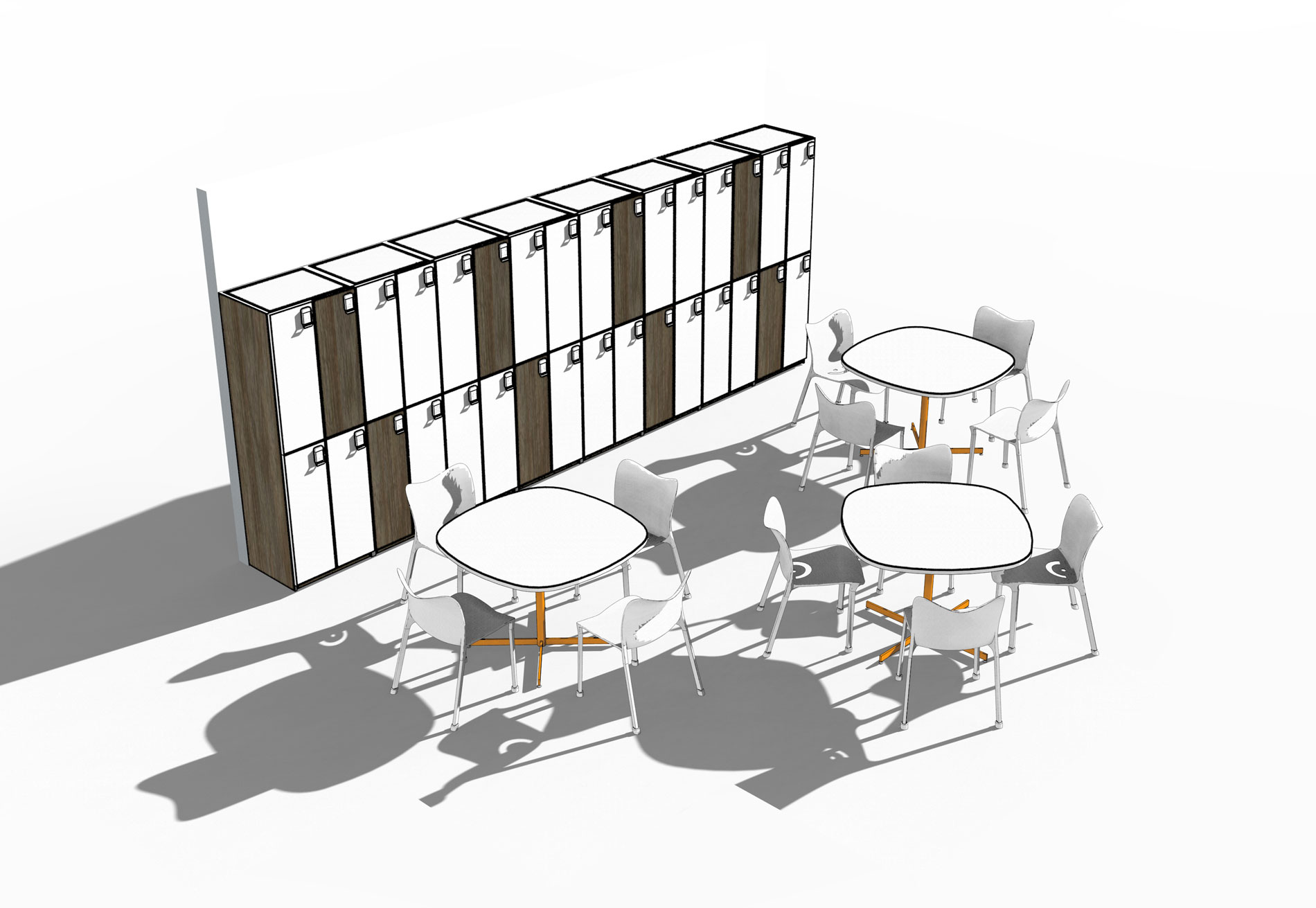 Kubo Lockers - Typical 4