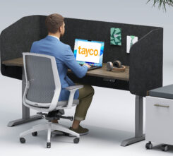 Echo - U Shaped Privacy Screen - Volley - J1