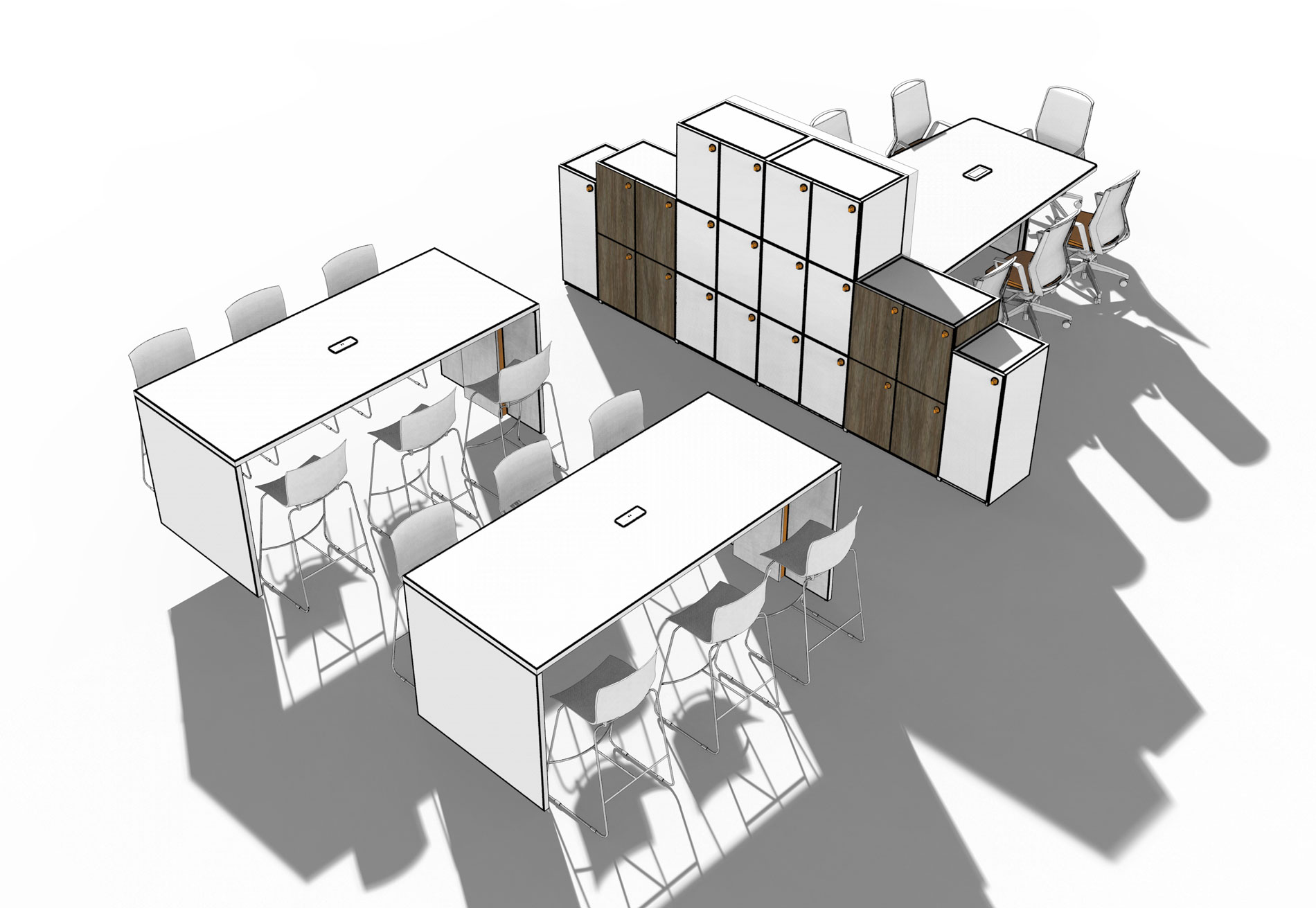 Kubo Lockers - Typical 5