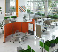 Echo - Mobile Screen - Floor Screen - Privacy Screen - Tackboard - Wall Tiles- Table - Volley - M1 - J1