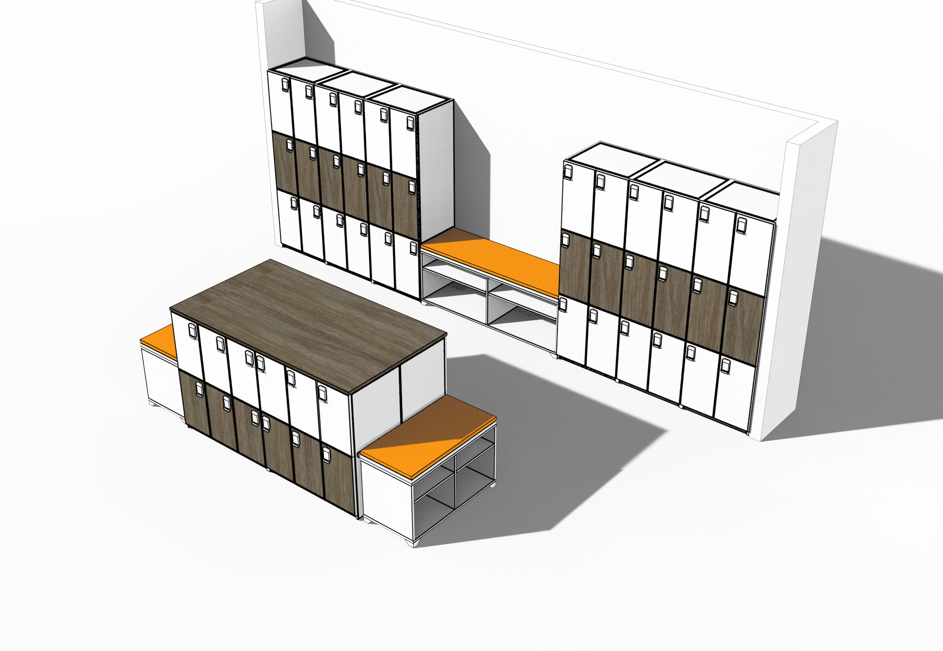 Kubo Lockers - Typical 3